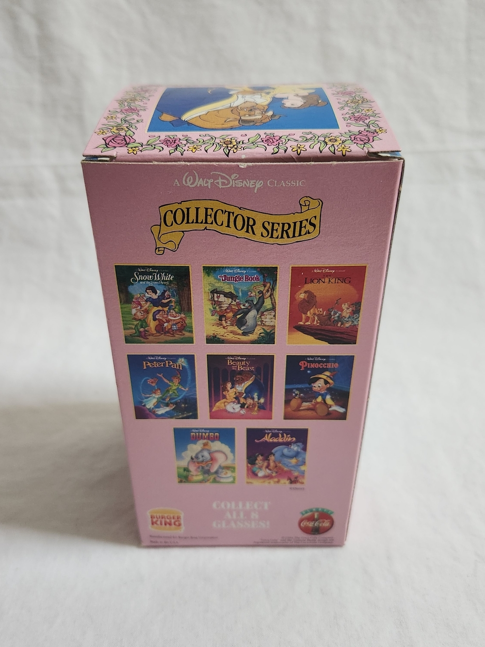 Disney Beauty and the Beast Pink Collector Glass - Picture 4 of 12